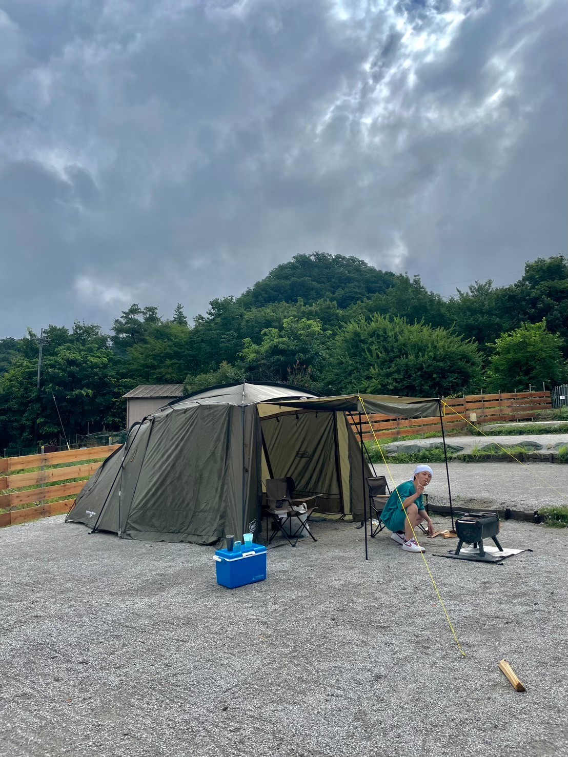 山梨　キャンプ　ソロキャンプ　高円寺　不動産　夏休み　秋休み　キャンプ飯