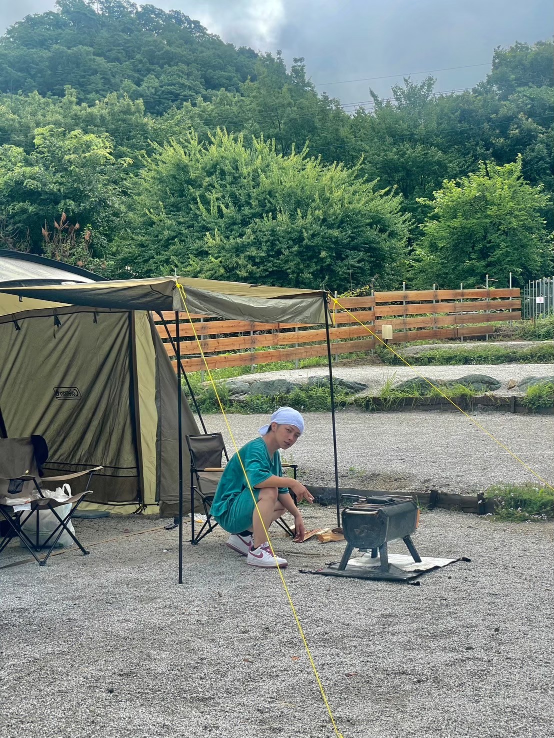 山梨　キャンプ　ソロキャンプ　高円寺　不動産　夏休み　秋休み　キャンプ飯